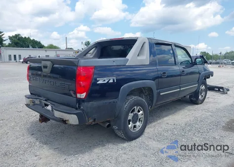 2005 Chevrolet Avalanche 1500 Z71 из США, поврежденный, VIN 3GNEK12Z75G105047